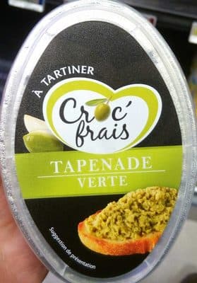Tapenade verte à tartiner