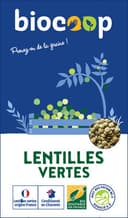 Lentilles vertes France