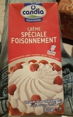 Crème spéciale foisonnement