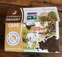 4 crèmes dessert café