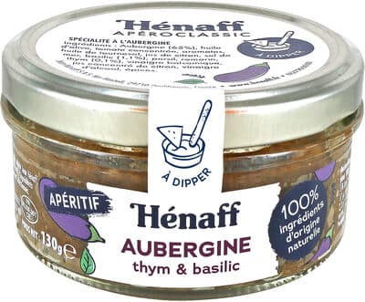 APEROCLASSIC - Aubergine thym & basilic