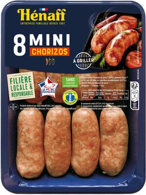 8 mini chorizos