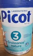 Lait infantile Croissance dès 10 mois