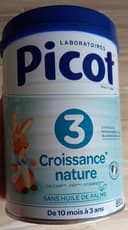 Lait infantile Croissance dès 10 mois