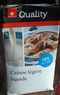 Crème légère liquide