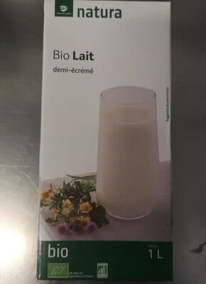 Lait demi écrémé