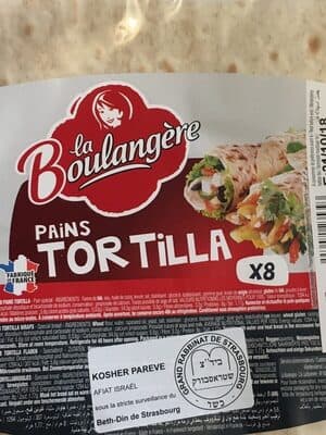 Pain tortilla x8