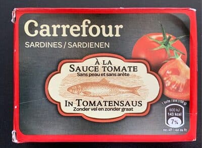 SARDINES à la sauce tomate