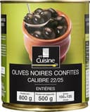 4 / 4 Olive Noire Avec Noyau 22 / 25 En Cuisine