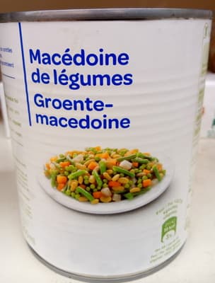 Macédoine de légumes
