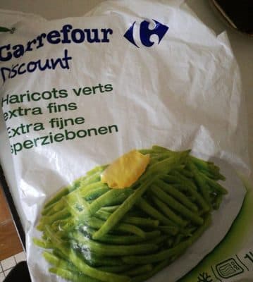 Haricots vert surgelé