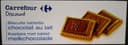 Biscuits tablette chocolat au lait