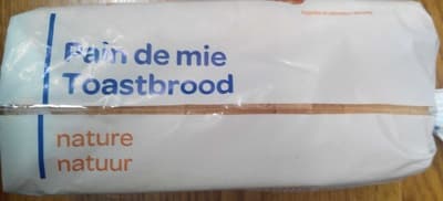 Pain de mie nature
