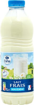 Lait frais demi-écrémé