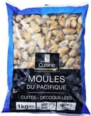 Moules du pacifique