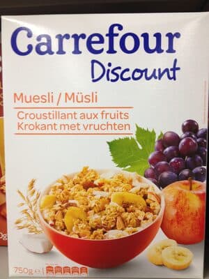 Muesli Croustillant aux fruits