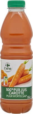 100% pur jus carotte