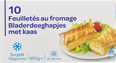 10 Feuilletés au fromage