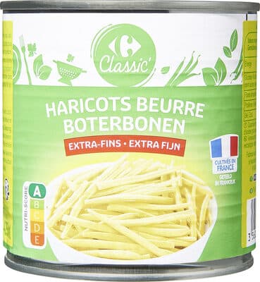 Haricots beurre Extra-fins
