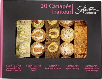 20 Canapés traiteur
