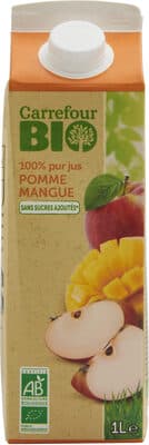 100% pur jus POMME MANGUE
