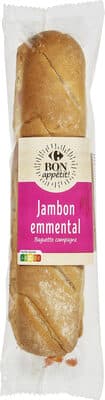 BAGUETTE Jambon Emmental