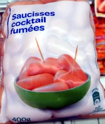 Saucisses cocktail fumées