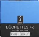 Bûchette sucre en poudre saxo 4g