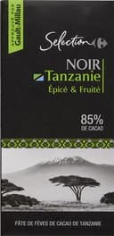 85% cacao noir tanzanie