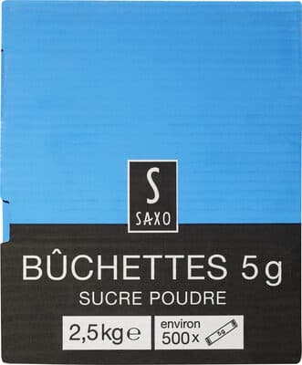 Buchettes 5g Sucre Poudre