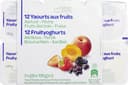 12 yaourts aux fruits