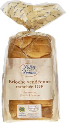 Brioche vendéenne tranchée IGP