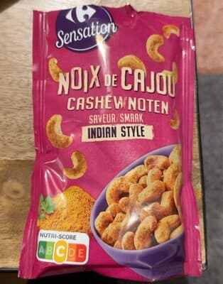 Noix de cajou saveur Indian Style