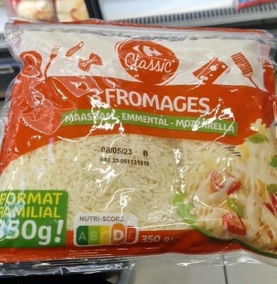 3 FROMAGES Maasdam - Emmental - Mozzarella