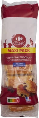 12 pains au chocolat au levain