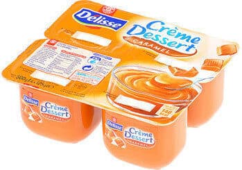 Delisse creme dessert caramel