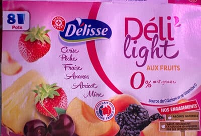 Déli'Light aux fruits