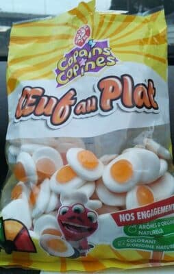 Gélifiés oeufs sur le plat