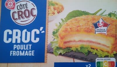 Croc' poulet fromage