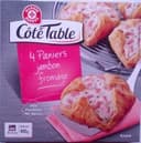 4 Paniers jambon fromage, Surgelé