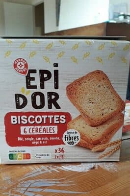 Biscottes 6 cereales