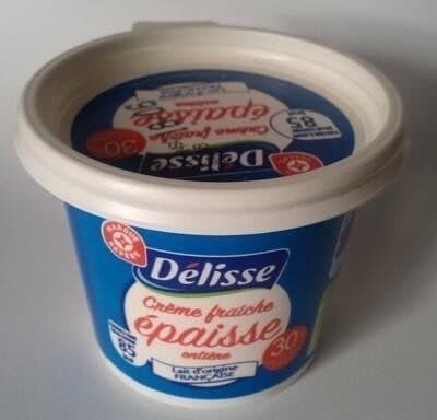 Délisse - Crème fraîche épaisse 30% Mat. Gr