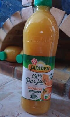 Jus d'orange sans pulpe