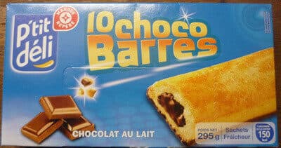 10 choco barres