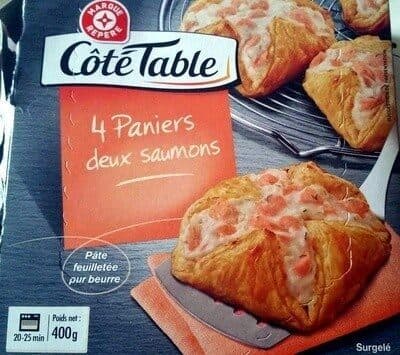 4 paniers deux saumons