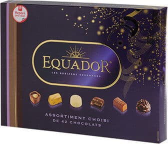 Assortiment chocolats Equador x42
