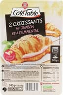 Croissants au jambon et à l'emmental x 2