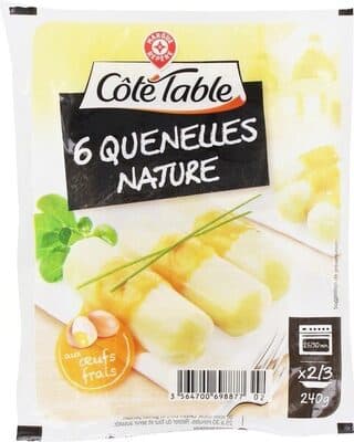 6 Quenelles nature