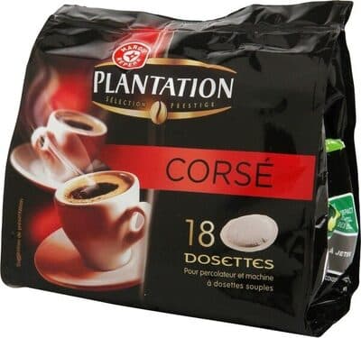 18 dosettes corsé