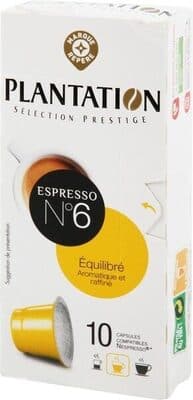 Capsules de café équilibre x 10